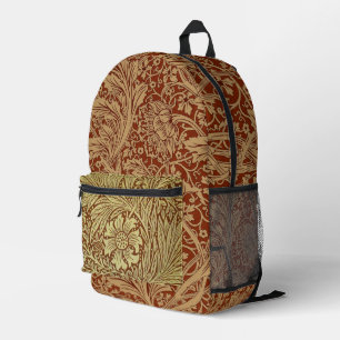 Mochila Impresa William Morris Arcadia Floral Garden Flower Clásic
