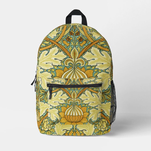 Mochila Impresa William Morris Design No. 11 (Anverso)