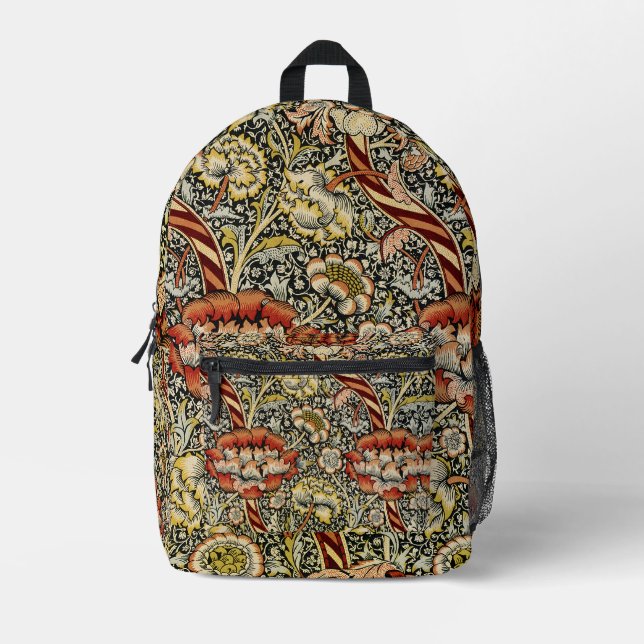 Mochila Impresa William Morris Design No. 9 (Anverso)
