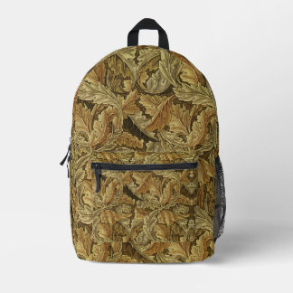 Mochila Impresa William Morris Diseño No. 2