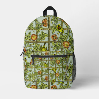 Mochila Impresa William Morris Diseño No. 5