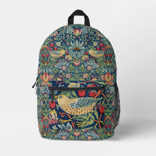 Mochila Impresa William Morris - Ladrón de fresas