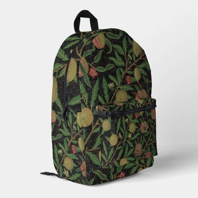 Mochila Impresa William Morris Pomegranate Classic Fruit (Esquina izquierda trasera)