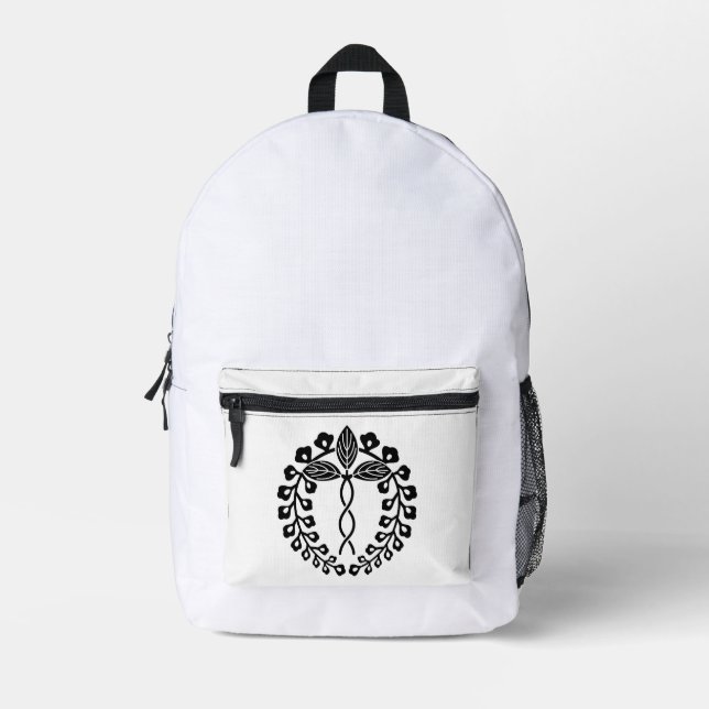 Mochila Impresa Wisteria de Nijo (Anverso)