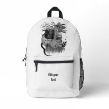 Wolf y Raven con el cráneo