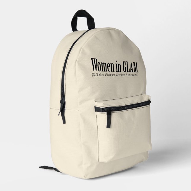 Mochila Impresa Women in GLAM  (Esquina izquierda trasera)