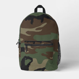 Mochila Impresa Woodland Military Camouflage Pattern