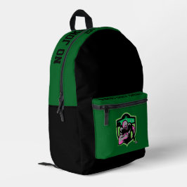 Mochila Impresa WTF de vuelta
