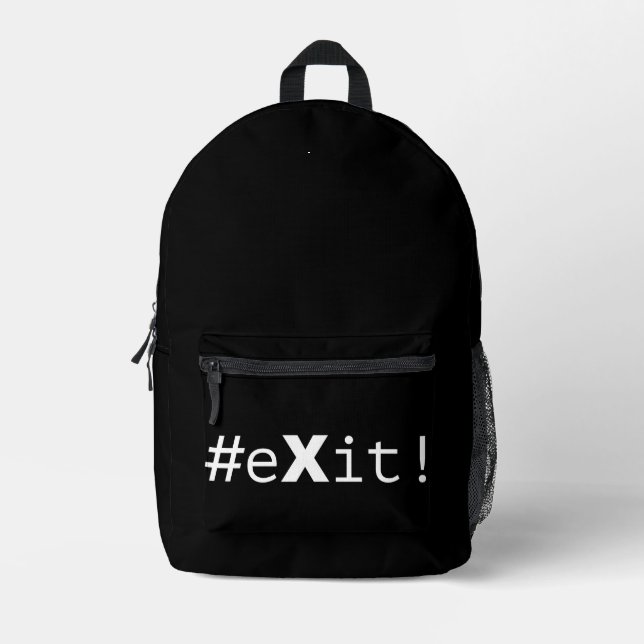 Mochila Impresa ¡Xit! (Anverso)