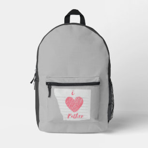 Mochila Impresa yo amo al padre