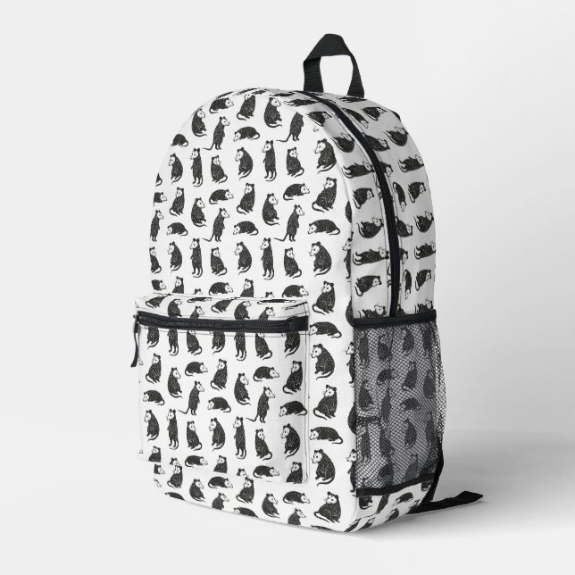 Mochila Impresa Zarigüeyas (Esquina derecha trasera )