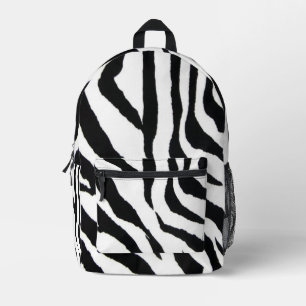 Mochila Impresa Zebra negra
