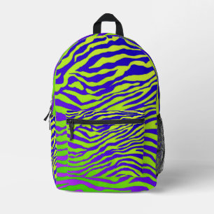 Mochila Impresa Zebra verde