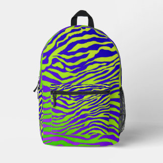 Mochila Impresa Zebra verde