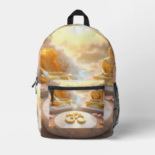 MOCHILA IMPRESA ZEN - BUDISMO - OM