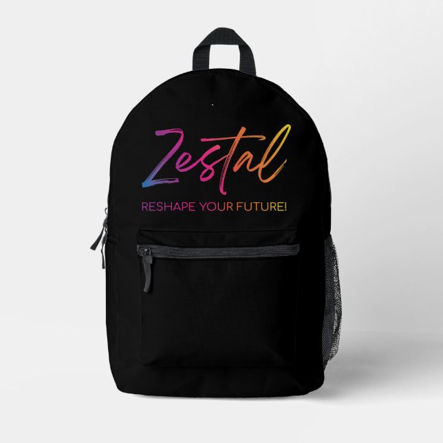 Mochila Impresa Zestal - ¡Reforme Tu Futuro! (Anverso)