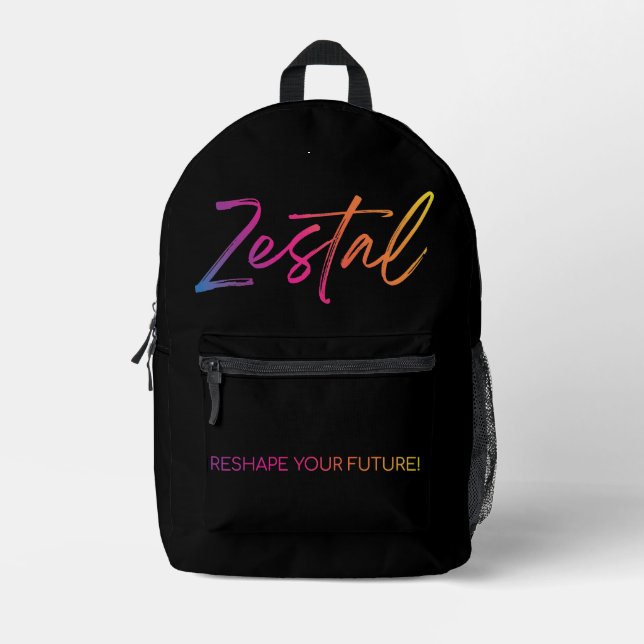 Mochila Impresa Zestal - ¡Reforme Tu Futuro! (Anverso)