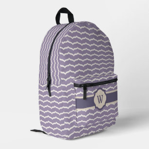 Mochila Impresa Zigzag floreado