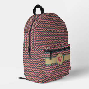 Mochila Impresa Zigzag Tropical