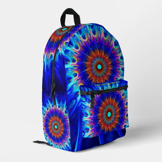 Mochila Impresa Zona radiactiva (Esquina izquierda trasera)