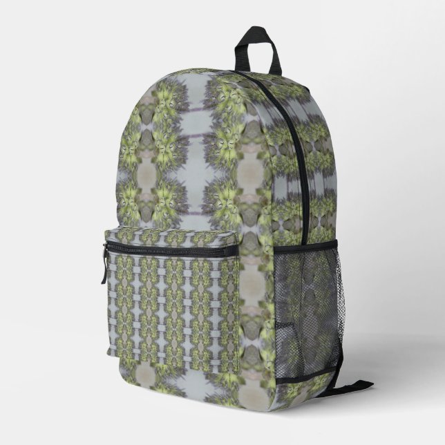 Mochila Impresa Zoom elegante de simetría OG2 (Esquina derecha trasera )