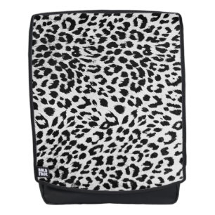 Mochila Impresión de leopardo de nieve