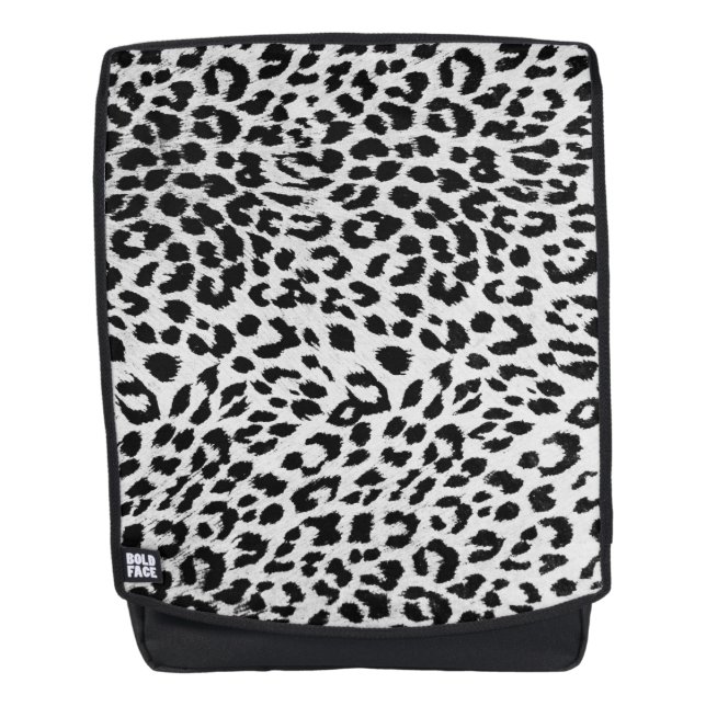 Mochila Impresión de leopardo de nieve (Anverso)