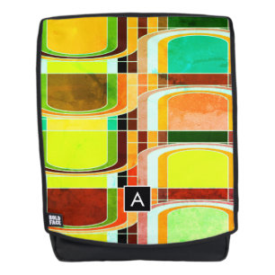 Mochila Inspirado en el funky retro colorido
