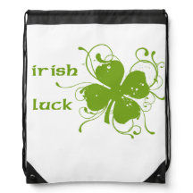 mochila irlandesa del lazo de la suerte