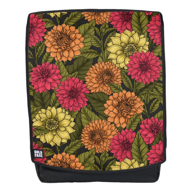 Mochila Jardín Dahlia (Anverso)