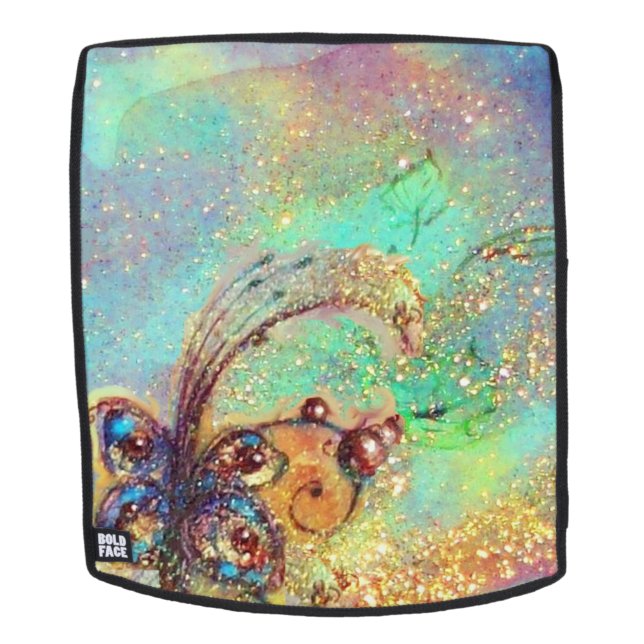 MOCHILA JARDÍN DE LA PLANTA DE MARIPOSAS MÁGICAS PERDIDAS (Cara extraíble)