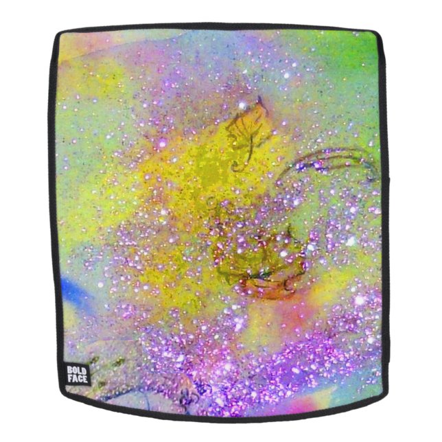 Mochila JARDÍN DE LAS SOMBRAS PERDIDAS - Verde AZOTE Púrpu (Cara extraíble)