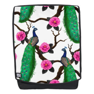 Mochila Jardín de los pavos reales