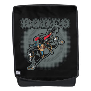 Mochila Jinete a pelo del Bronc del rodeo