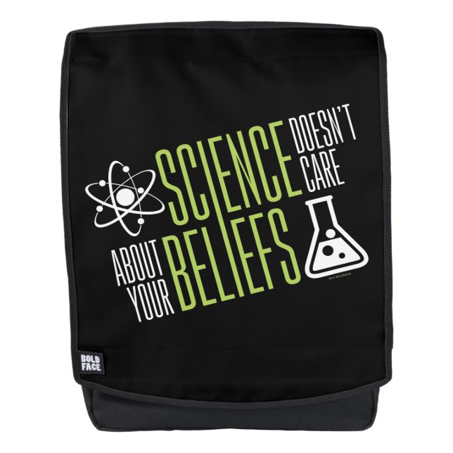 Mochila La ciencia no cuida (Anverso)