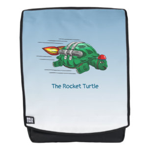 Mochila La maravillosa aventura del cohete de la tortuga