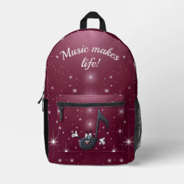 Mochila - La música hace vida o el texto personali