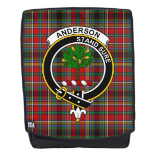 Mochila La Tartán de Cuadros de la Cresta del Clan Anderso