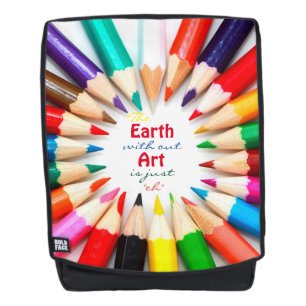 Mochila Lápices de Colores