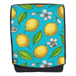 Mochila Lemones azules