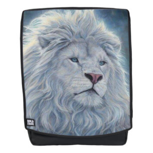 Mochila León Blanco