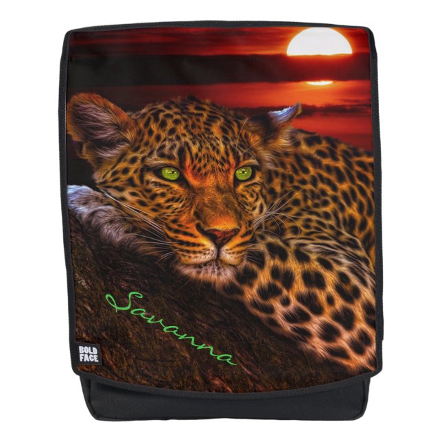 Mochila Leopardo (Anverso)