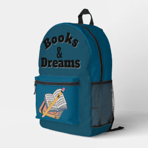 Mochila Libros y Sueños – Bolso Escolar para Estud