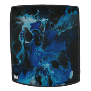 Mochila Líquido psicodélico azul oscuro