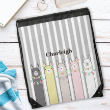 Llamas personalizadas de color retro