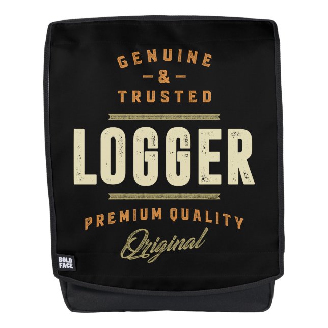 Mochila Logger original (Anverso)