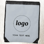 Mochila Logotipo simple Texto Promocional Empresarial Polv<br><div class="desc">Añade tu propio logotipo y elección de texto a este diseño. Eliminar el texto si lo prefiere. Minimalista y profesional. Ideal para un producto promocional para sus clientes y clientes. Para ver otras versiones,  vea la colección.</div>