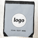 Mochila Logotipo simple Texto Promocional Empresarial Polv<br><div class="desc">Añade tu propio logotipo y elección de texto a este diseño. Eliminar el texto si lo prefiere. Minimalista y profesional. Ideal para un producto promocional para sus clientes y clientes. Para ver otras versiones,  vea la colección.</div>