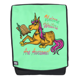 Mochila Los escritores de unicornio son increíbles