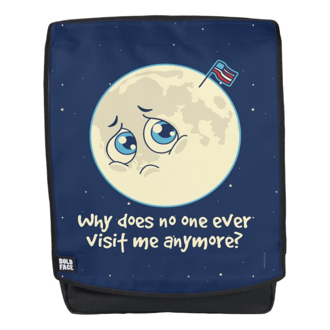 Mochila Luna triste (Anverso)